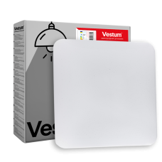 Стельовий LED світильник Vestum 36W 380*380*65мм 4000К 2900Lm VS-80056