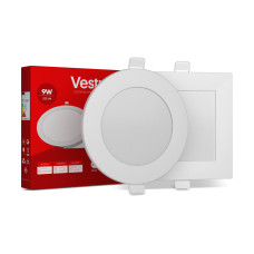Світильник LED врізний круглий Vestum 9W 6000K 220V