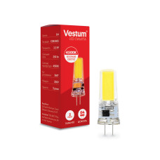 Світлодіодна лампа Vestum G4 3,5W 4500K 220V 1-VS-8102
