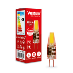 Світлодіодна капсульна LED лампа Vestum G4 1,5W 4500K 12V 1-VS-8108