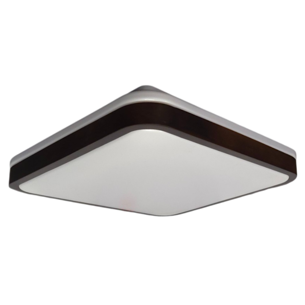 GLOW матовий 60W 391*391*65мм 3000К-6500К з ДК горіх