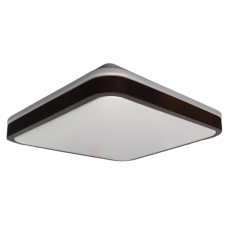 GLOW матовий 60W  391*391*65мм 3000К-6500К з ДК горіх