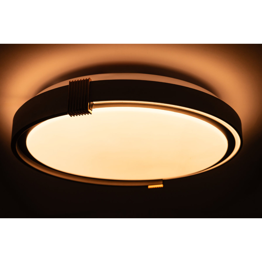 COLISEUM матовий 60W 395*60мм 3000К-6500К з ДК білий з чорним