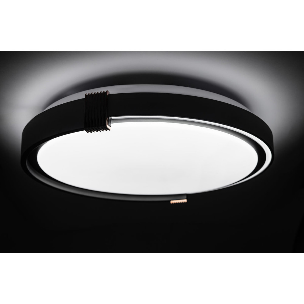 COLISEUM матовий 60W 395*60мм 3000К-6500К з ДК білий з чорним
