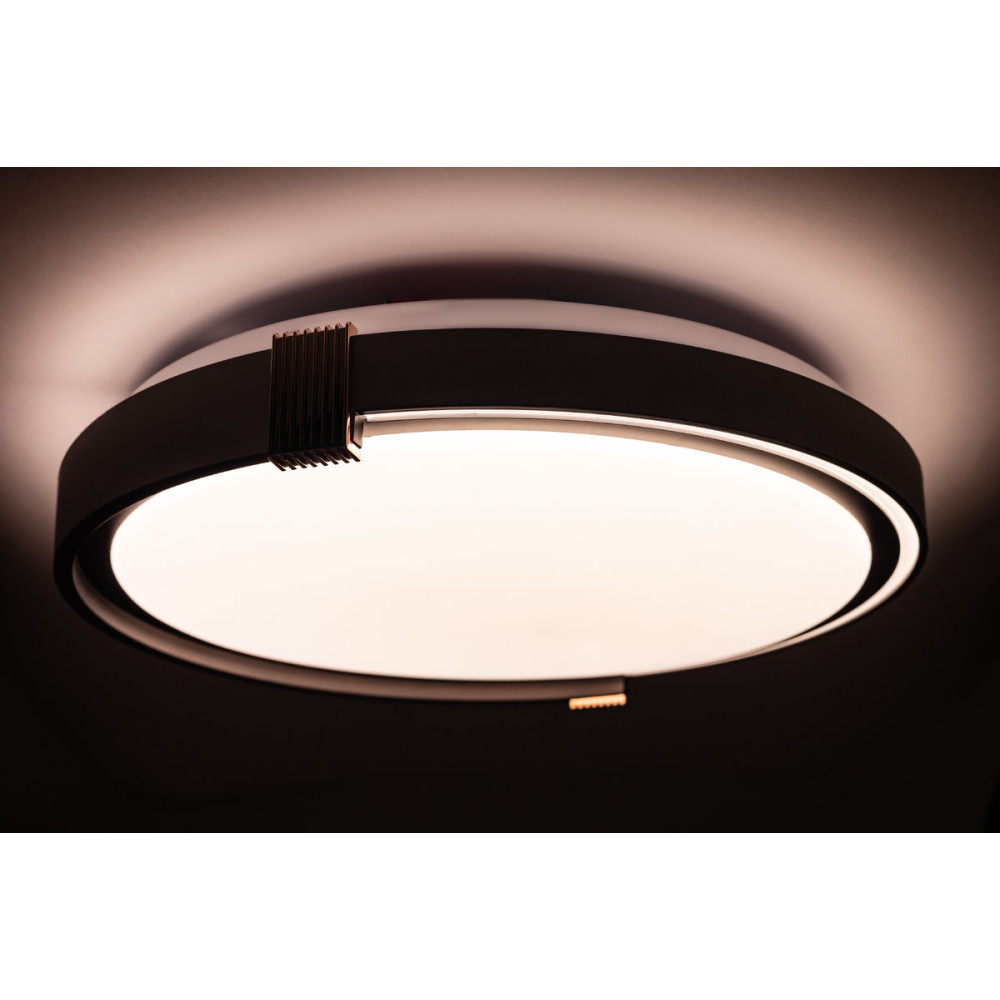 COLISEUM матовий 60W 395*60мм 3000К-6500К з ДК білий з чорним