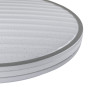 GRILL зоряне небо 36W 375*60мм 4000К 2900Lm без пульта срібний