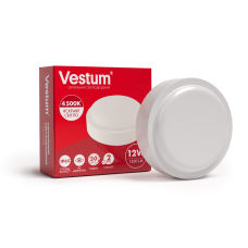 Світильник ЖКГ LED 12W круг 4500K 220V Vestum