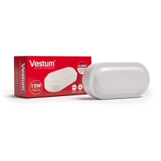 Світильник ЖКГ LED 12W овал 4500K 220V Vestum