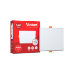 Светильник LED квадратный врезной "без рамки" Vestum 24W 4100K
