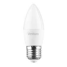 Лампа LED світлодіодна Vestum C37 4W 4100K 220V E27