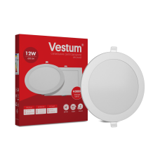 СвІтильник LED врІзний круглий Vestum 12W 4000K 220V