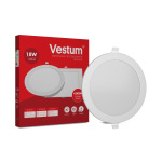 Светильник LED врезной круглый Vestum 18W 4000K 220V