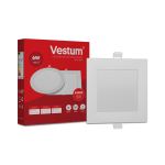Светильник LED врезной квадратный Vestum 6W 4000K 220V