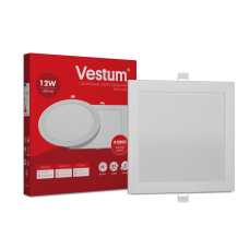 Світильник LED врізний квадратний Vestum 12W 4000K 220V