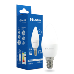 Лампа LED светодиодная Lectris С37 7W 4000K 220V E14
