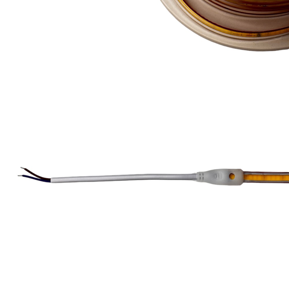 Світлодиодна стрічка BIOM Professional BPS-G4-230-COB-240-10-WW 230В IP65 теплий білий, 1м