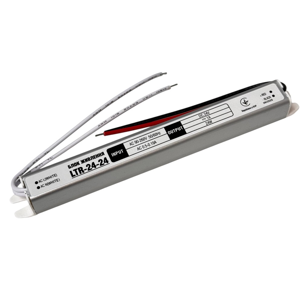 Блок живлення OEM DC24 24W 1А LTR-24-24 stick