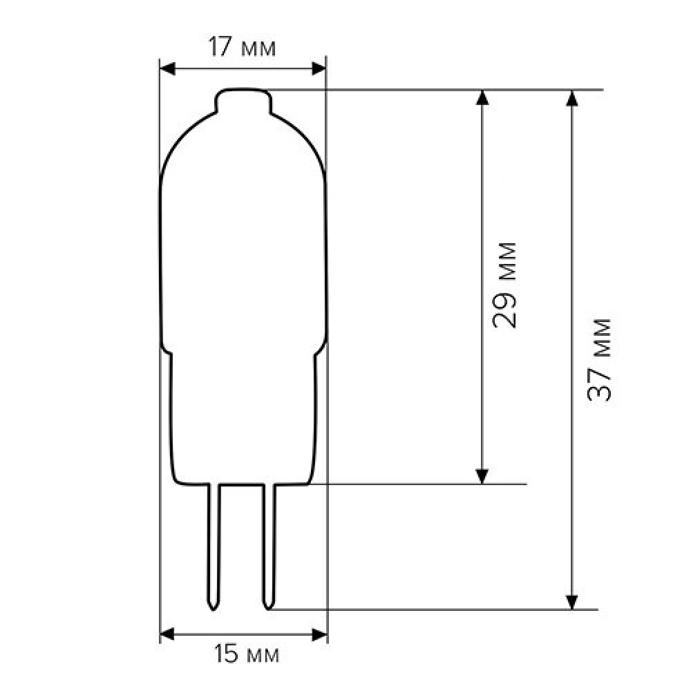 Світлодіодна лампа Biom G4 2W 2835 PC 3000K AC/DC12