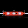 Світлодіодний модуль BRT XG191 5630-3 led W 1,5W RED, 12В, IP65 червоний з лінзою півсфера