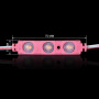 Світлодіодний модуль BRT XG194 5630-3 led W 1,5W PINK, 12В, IP65 рожевий з лінзою півсфера