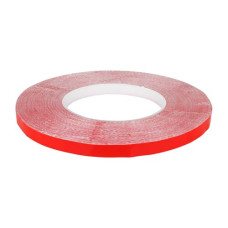 Скотч AT-2s-200-95-50-RED (9,5мм х 50м) тканинна основа, червоний