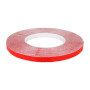 Скотч AT-2s-200-95-50-RED (9,5мм х 50м) тканинна основа, червоний
