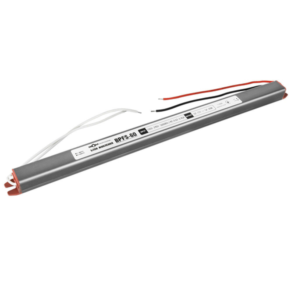 Блок питания BIOM Professional DC12 60W BPFS-60-12 5А stick герметичний