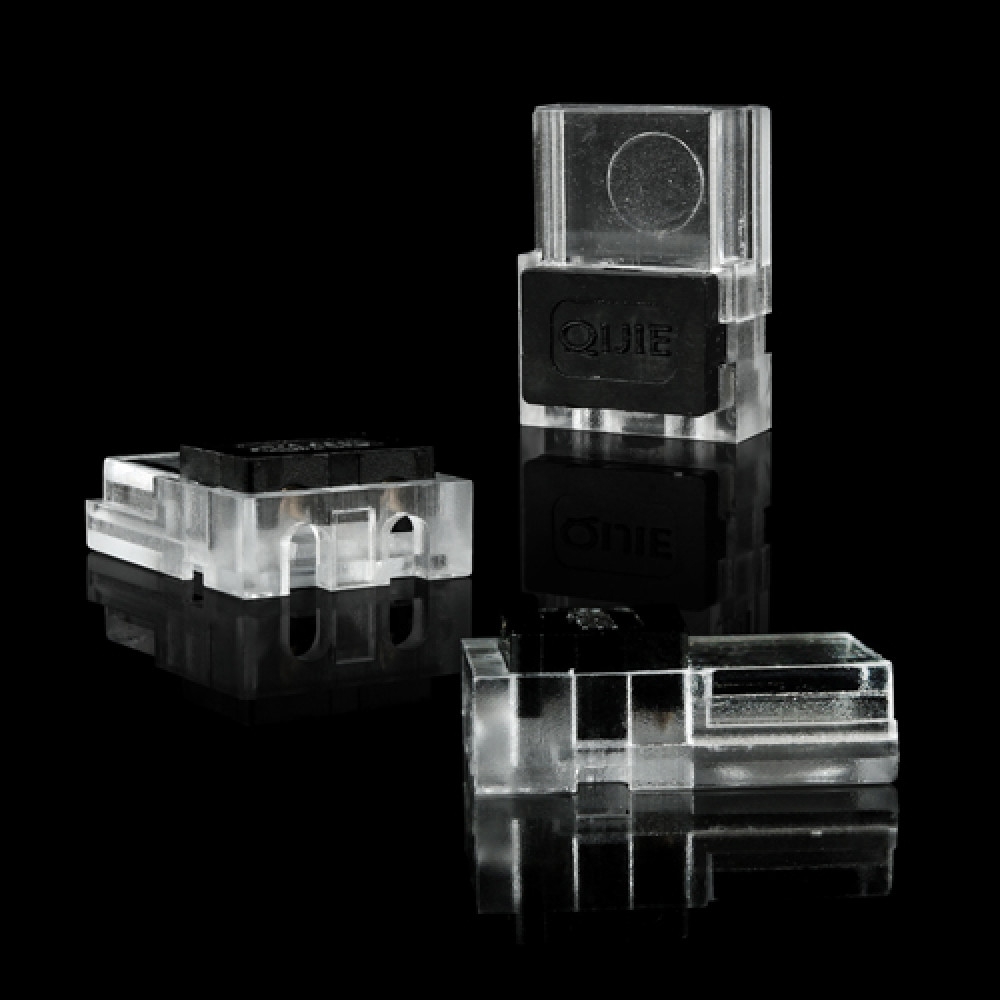 Конектор для світлодіодних стрічок OEM SC-27-SW-10-2 10 мм, 2 pin, (дріт-стрічка), invisible style
