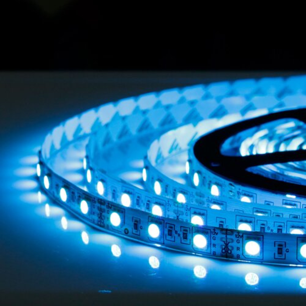 Світлодіодна стрічка OEM ST-12-5050-60-RGB-20, негерметична, 1м