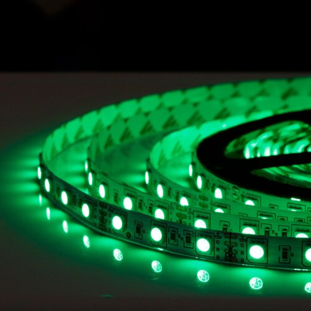 Світлодіодна стрічка OEM ST-12-5050-60-RGB-20, негерметична, 1м