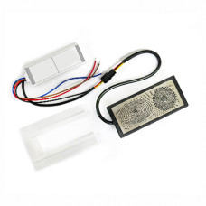 Сенсорний вимикач для дзеркал LB-05-ВТ,1х ДИНАМИК, 2 клавіші, 1*65W, bluetooth, dimmer, DC12-24V