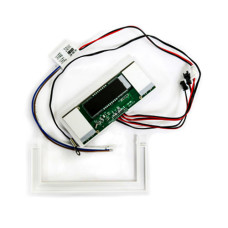 Сенсорний вимикач для дзеркал LB-086,LED-часы, 2 кл., 1*65W,1*Defogger, dimmer, DC12-24V+РЕЛЕ 220