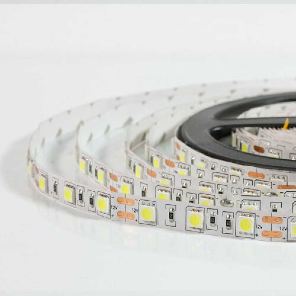Світлодіодна стрічка B-LED 24V 5050-60 NW IP20 4500К, нейтральний білий, негерметична, 1м