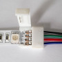 Коннектор для светодиодных лент OEМ SС-09-SWS-10-4 10mm RGB 2joints wire (провод-2 зажима)