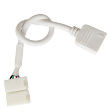 Конектор для світлодіодних стрічок OEM SC-10-SWC- 10mm RGB joint joint-F wire (затискач-дріт-затискач папа)