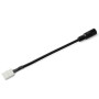 Коннектор для светодиодных лент OEM №14 10мм зажим - mini Jack "мама" через проволоку, 15см
