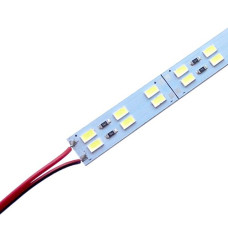 Світлодіодна лінійка JL 5730-144 led W 2-pin 6500K, 12В, IP20 холодний білий