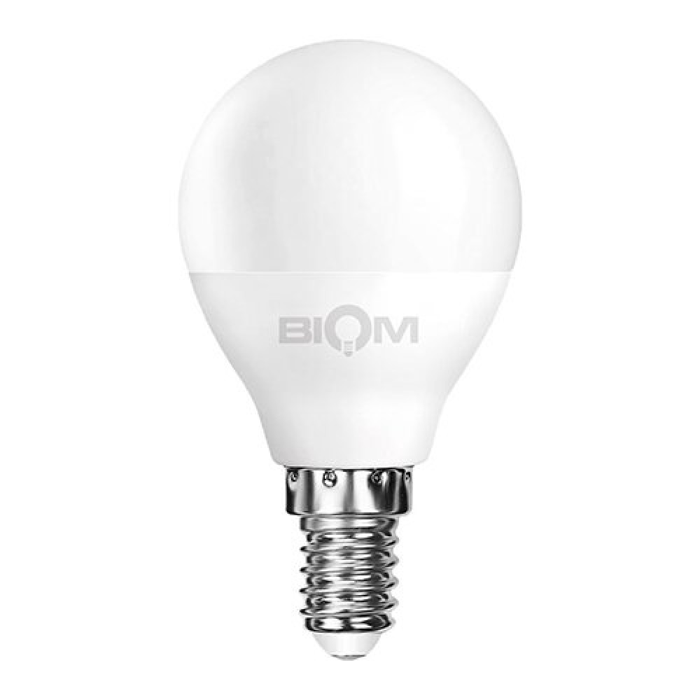 Світлодіодна лампа Biom BT-546 G45 4W E14 4500К матова