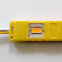 Світлодіодний модуль BRT M2 5630-3 led Y 1,5W, 12В, IP65 жовтий закритий з лінзою