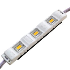 Світлодіодний модуль BRT M2 5630-3 led W 0,72W 6500K, 12В, IP65 білий закритий з лінзою