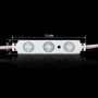 Світлодіодний модуль BRT XG19 5630-3 led W 1,5W 6500K, 12В, IP65 білий з лінзою півсфера