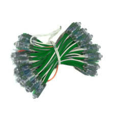 Світлодіод швидкого монтажу JL 0,1W, 12В, IP65 зелений