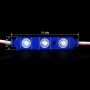 Світлодіодний модуль BRT XG192 5630-3 led W 1,5W BLUE, 12В, IP65 синій з лінзою півсфера