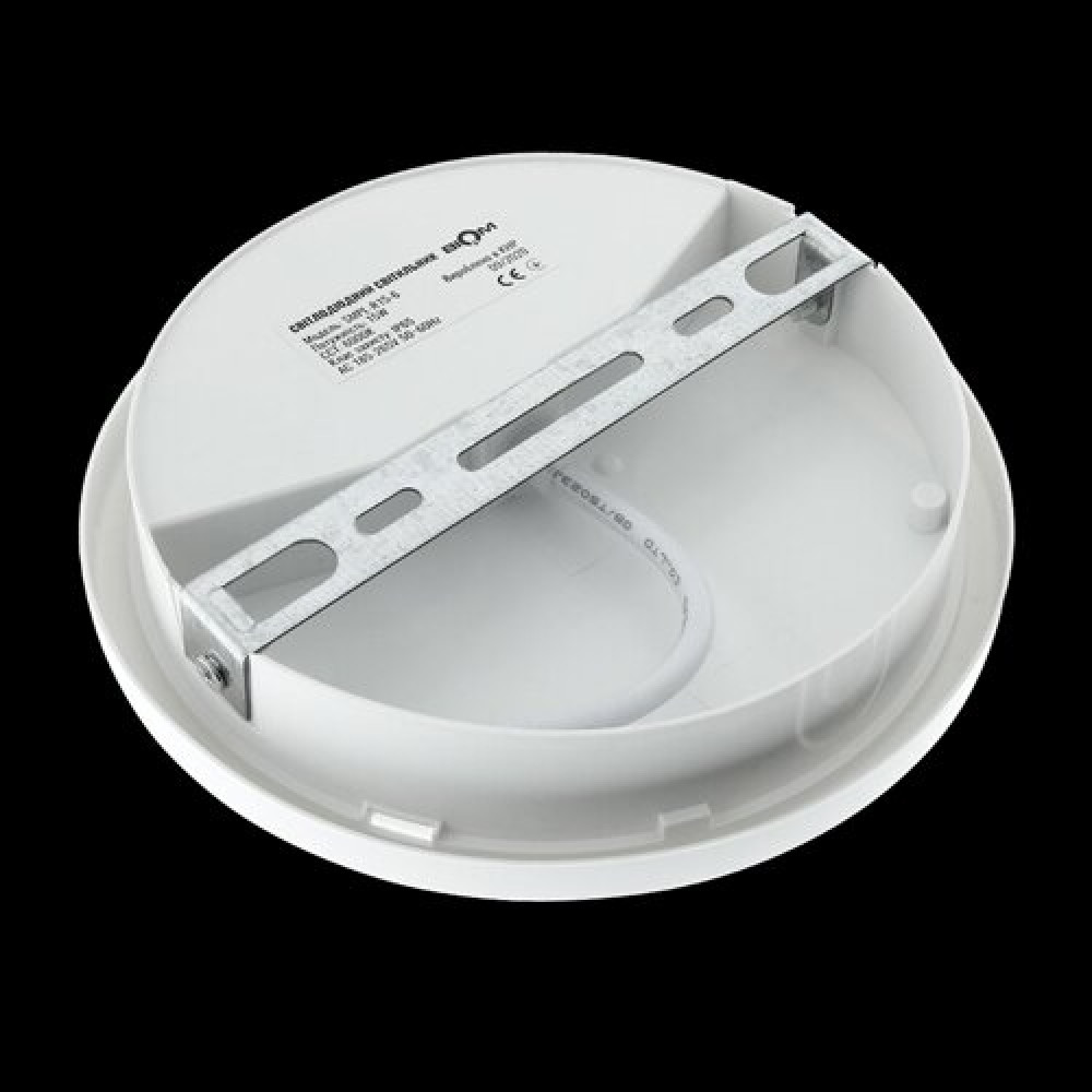 Світильник світлодіодний ЖКГ Biom SMPL-R15-6 15Вт 6000К, коло, sensor