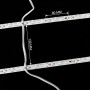 Світлодіодна лінійка LBL-12-3030-12-14-7 14W, 7000К, 12В IP33, з лінзами