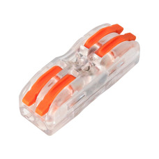 Клема швидкого монтажу WT-F422 2 входи 2 виходи 32А 400В 0.08-4mm2