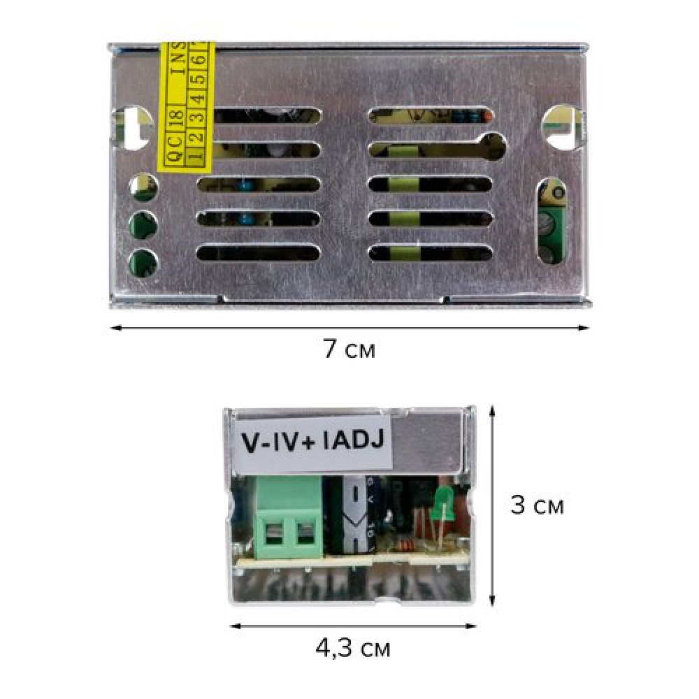 Блок живлення OEM DC12 15W 1,25А TR15-12