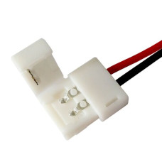 Конектор для світлодіодних стрічок OEM SC-04-SW-8-2 8mm joint wire (зажим-провод)