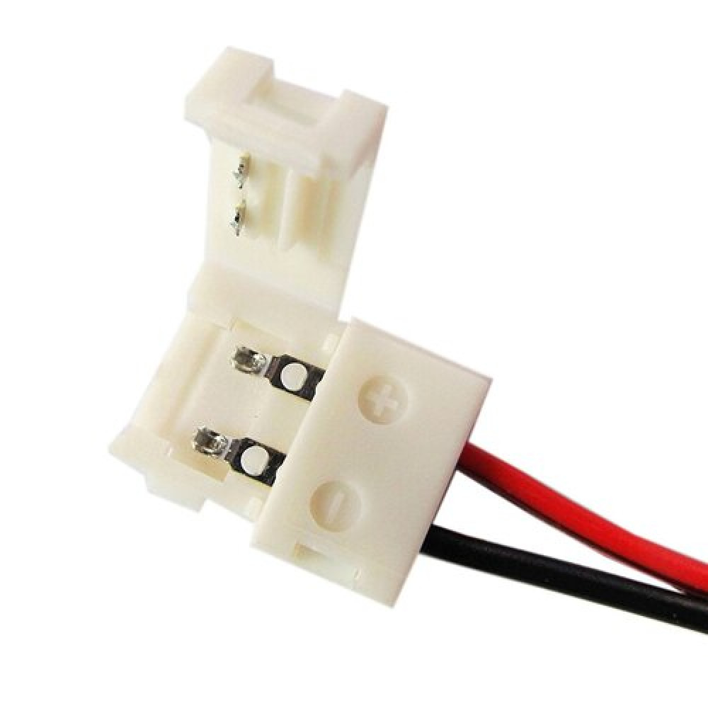 Конектор для світлодіодних стрічок OEM SC-04-SW-8-2 8mm joint wire (зажим-провод)