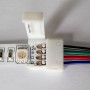 Конектор для світлодіодних стрічок OEM SC-08-SW-10-4 10mm RGB joint wire (дріт-затискач)